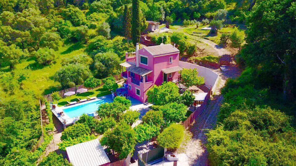 Casa Elisabetta Corfu Villa Kinopiásztesz Kültér fotó